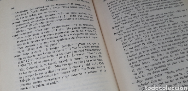 Libros de segunda mano: ARNICHES Y EL HABLA DE MADRID, MANUEL SECO, - Foto 4