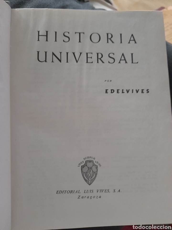 Libros de segunda mano: Historia Universal. Editorial Luis Vives - Foto 3
