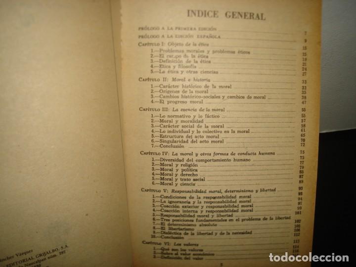 Libros de segunda mano: 167- &Eacute;TICA - A. S&Aacute;NCHEZ V&Aacute;ZQUEZ - Foto 4