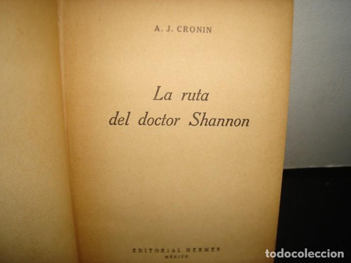 Libros de segunda mano: 23- LA RUTA DEL SHANNON - A. J. CRONIN - 1949 - Foto 3