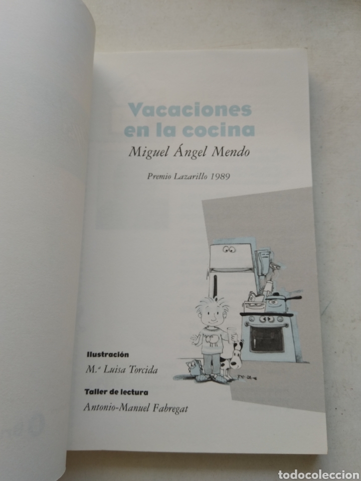 Libros de segunda mano: VACACIONES EN LA COCINA/MIGUEL &Aacute;NGEL MENDO - Foto 2