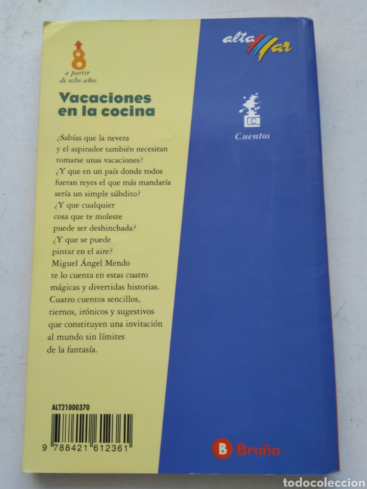 Libros de segunda mano: VACACIONES EN LA COCINA/MIGUEL &Aacute;NGEL MENDO - Foto 3
