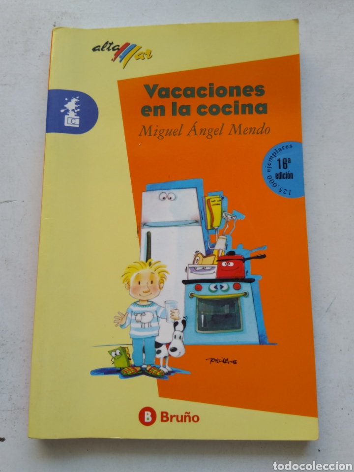 Libros de segunda mano: VACACIONES EN LA COCINA/MIGUEL &Aacute;NGEL MENDO - Foto 1