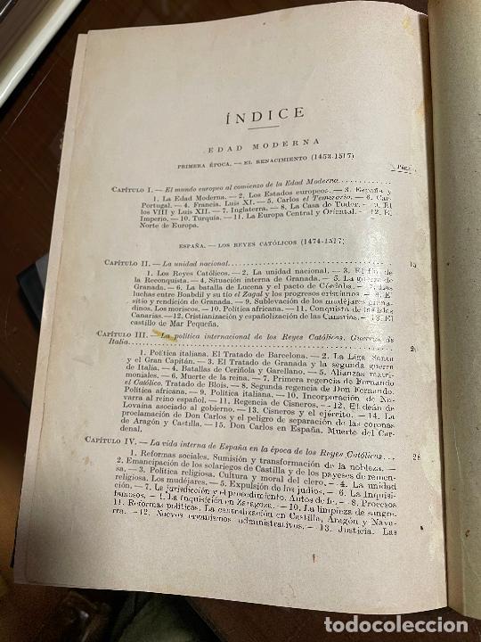 Libros de segunda mano: LIBRO HISTORIA, EDAD MODERNA, LEER INDICE - Foto 3