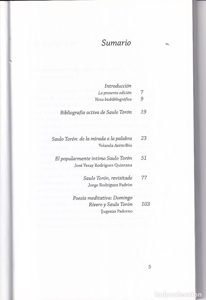 Libros de segunda mano: CUATRO ACERCAMIENTOS A LA OBRA DE SAULO TORON - CANARIAS - Foto 2