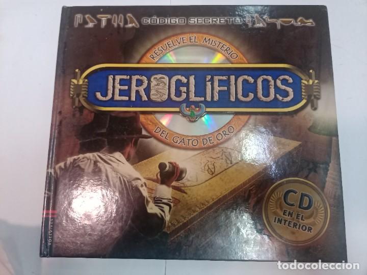 Libros de segunda mano: C&oacute;digo secreto. Jeroglificos + CD SA9717 - Foto 1