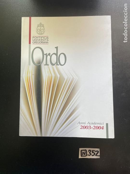 Libros de segunda mano: Ordo - Foto 1