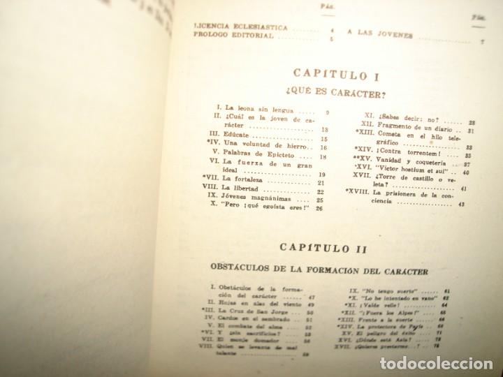 Libros de segunda mano: 23- LA JOVEN DE CARACTER - DR. TIHAMER TOTH - 1957 - Foto 4