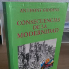 Livres d'occasion: CONSECUENCIAS DE LA MODERNIDAD - GIDDENS, ANTHONY. Lote 348166133