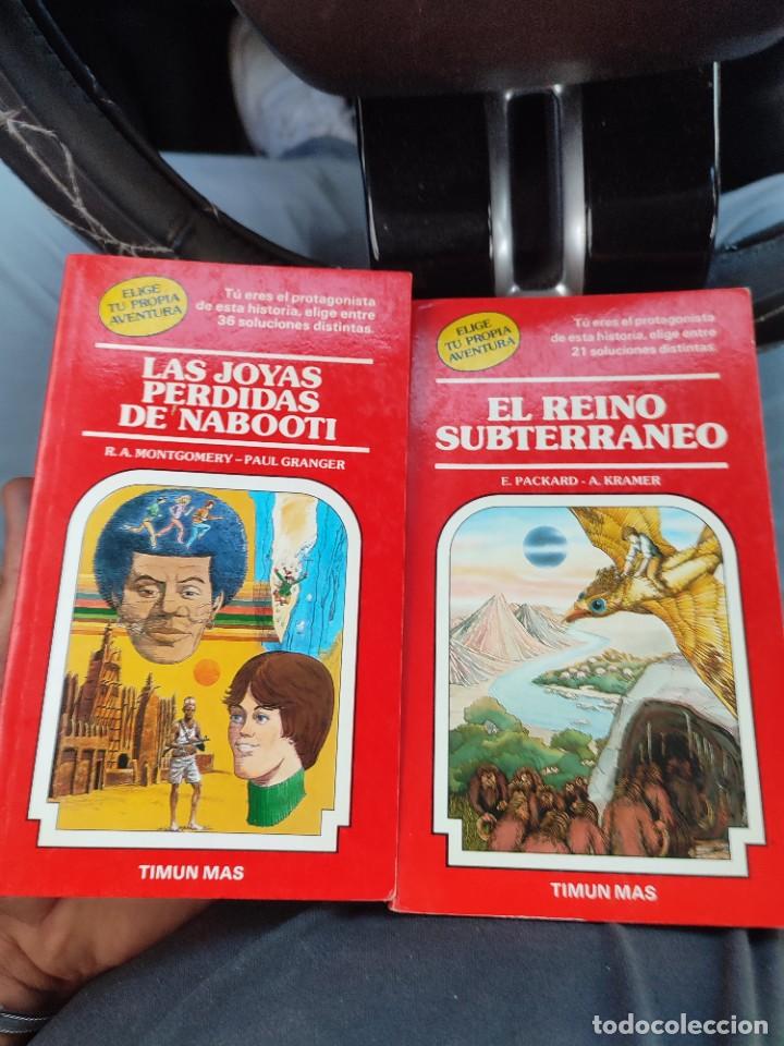 Libros de segunda mano: 2 t&iacute;tulos editorial timun m&aacute;s a&ntilde;os 80