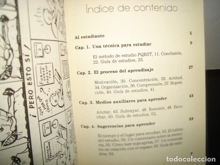 Libros de segunda mano: 23- C&oacute;mo Estudiar - Thomas F. Staton Editorial Trillas - Foto 3