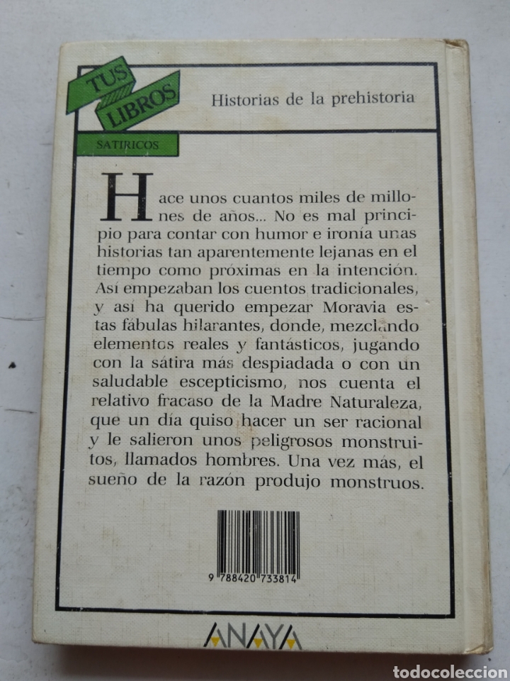Libros de segunda mano: HISTORIAS DE LA PREHISTORIA/ALBERTO MORAVIA - Foto 5