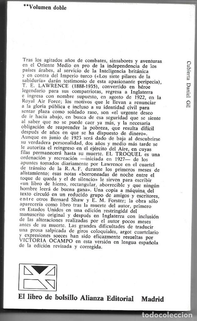 Libros de segunda mano: T. E. Lawrence. El troquel - Foto 2