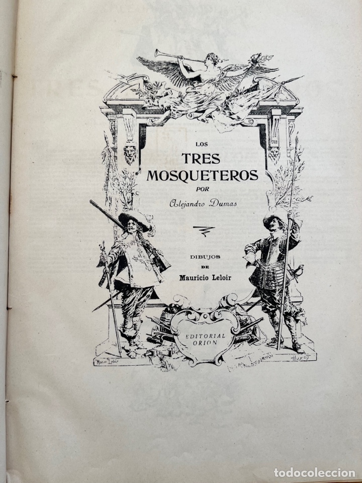 Libros de segunda mano: Los Tres Mosqueteros (Ed.Orion) - Foto 5