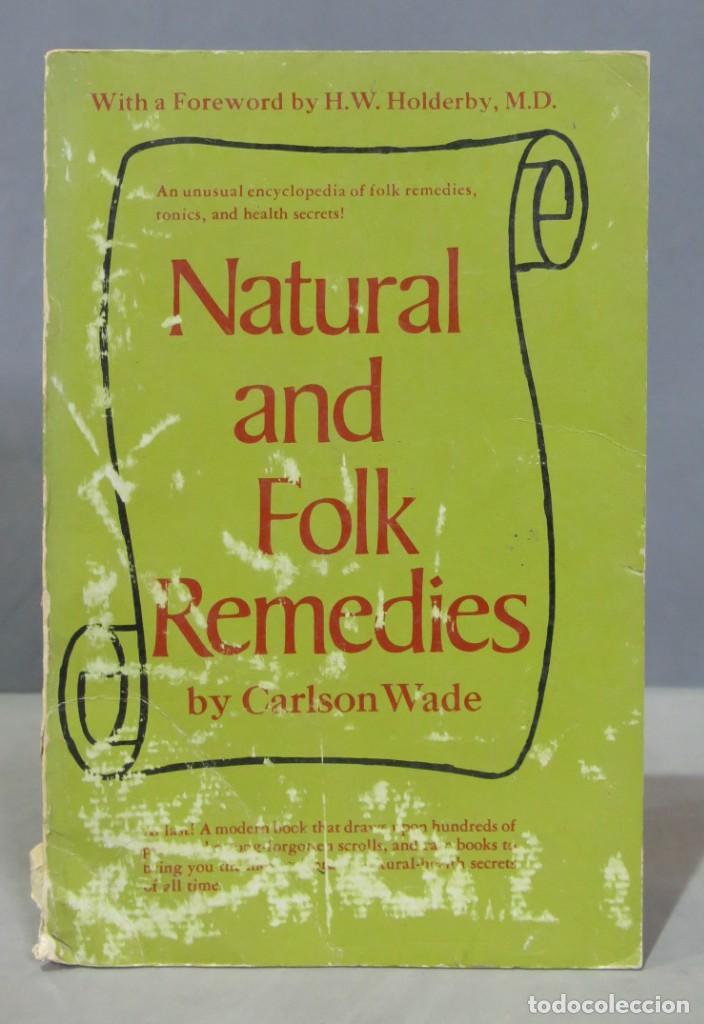 Libros de segunda mano: Natural and folk remedies. Wade - Foto 1