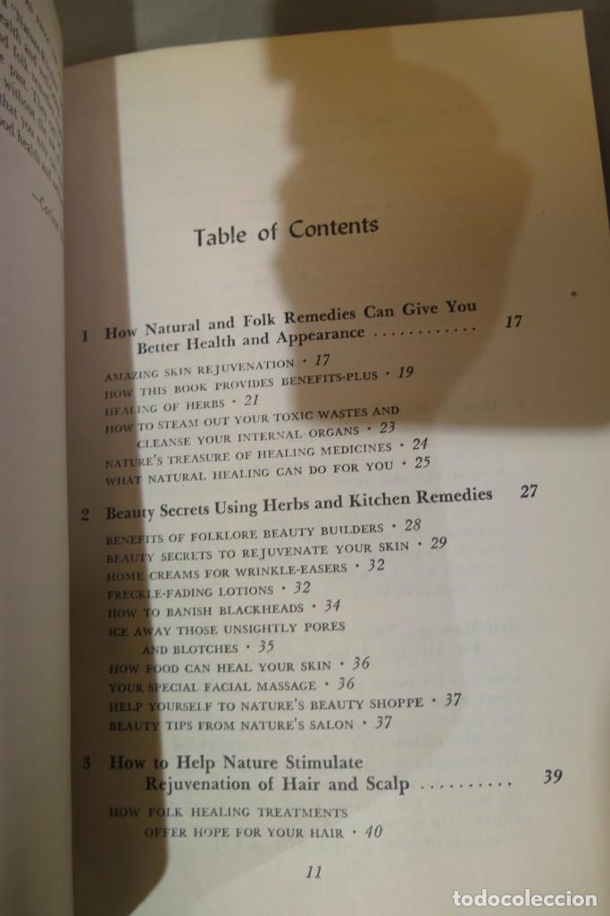 Libros de segunda mano: Natural and folk remedies. Wade - Foto 2