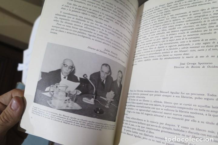 Libros de segunda mano: HOMENAJE A DON MANUEL AGUILAR. EDITORIAL - Foto 4