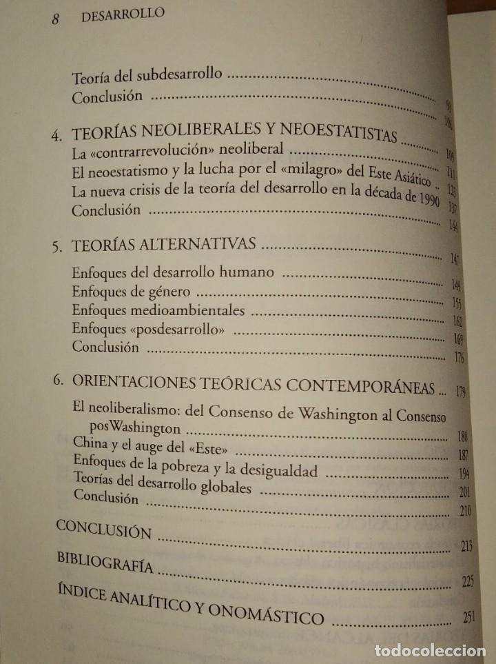 Libros de segunda mano: ANTHONY PAYNE, NICOLA PHILLIPS - DESARROLLO - ALIANZA EDITORIAL, 2012 - Foto 3