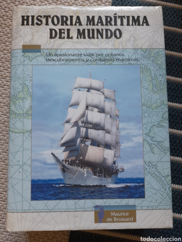 Libros de segunda mano: Historia mar&iacute;tima del mundo. Maurice de Brossard - Foto 1