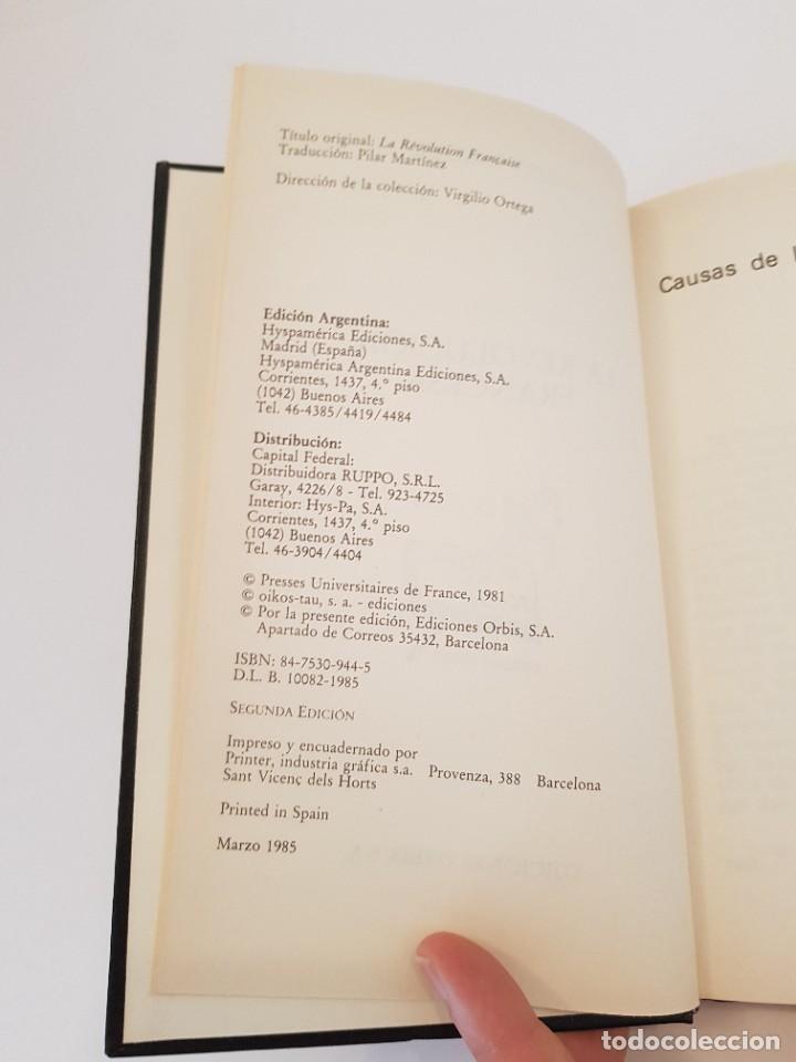 Libros de segunda mano: La revoluci&oacute;n francesa.- Albert Soboul.- Orbis, 1981. - Foto 4