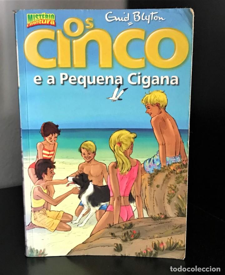 Libros de segunda mano: Os cinco e a pequena cigana de Enid Blyton - Foto 1