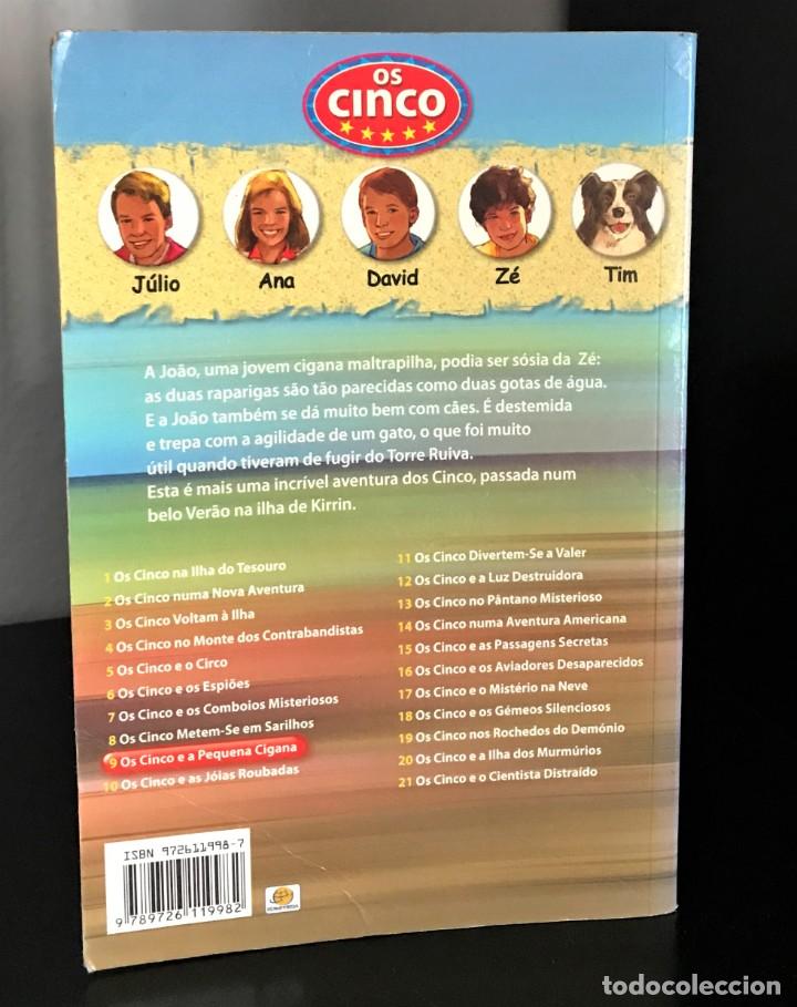 Libros de segunda mano: Os cinco e a pequena cigana de Enid Blyton - Foto 2