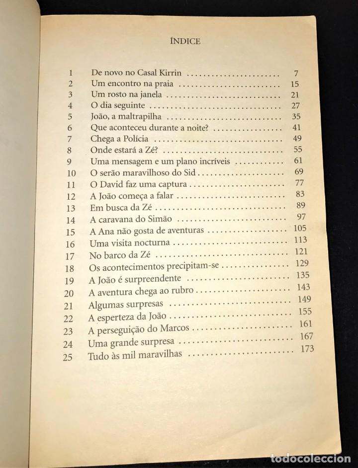 Libros de segunda mano: Os cinco e a pequena cigana de Enid Blyton - Foto 3