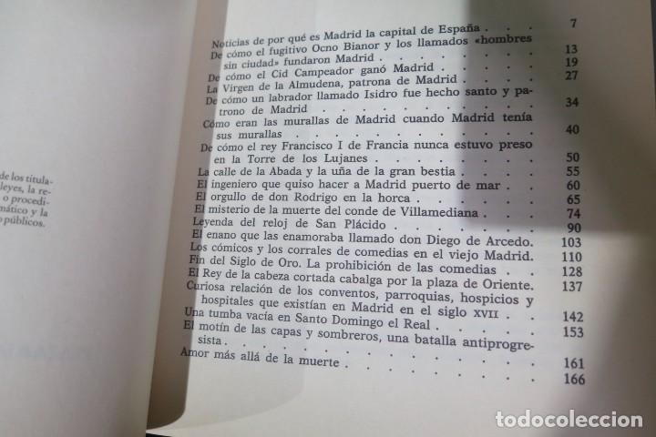 Libros de segunda mano: LEYENDAS Y MISTERIOS DE MADRID. JOSE MARIA DE MENA - Foto 2