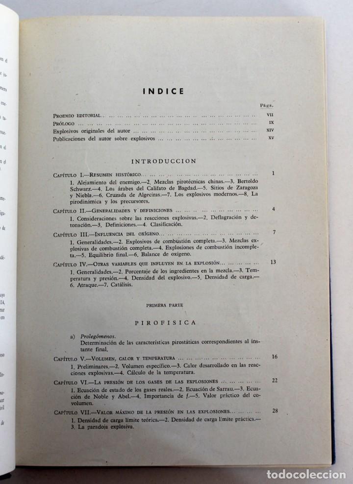 Libros de segunda mano: Pirolog&iacute;a. Antonio Blanco. Utilizaci&oacute;n racional de los explosivos - Foto 3