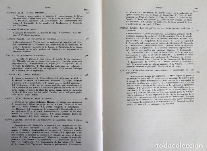 Libros de segunda mano: Pirolog&iacute;a. Antonio Blanco. Utilizaci&oacute;n racional de los explosivos - Foto 5