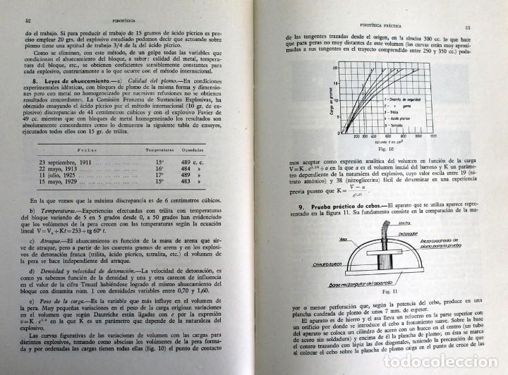 Libros de segunda mano: Pirolog&iacute;a. Antonio Blanco. Utilizaci&oacute;n racional de los explosivos - Foto 7