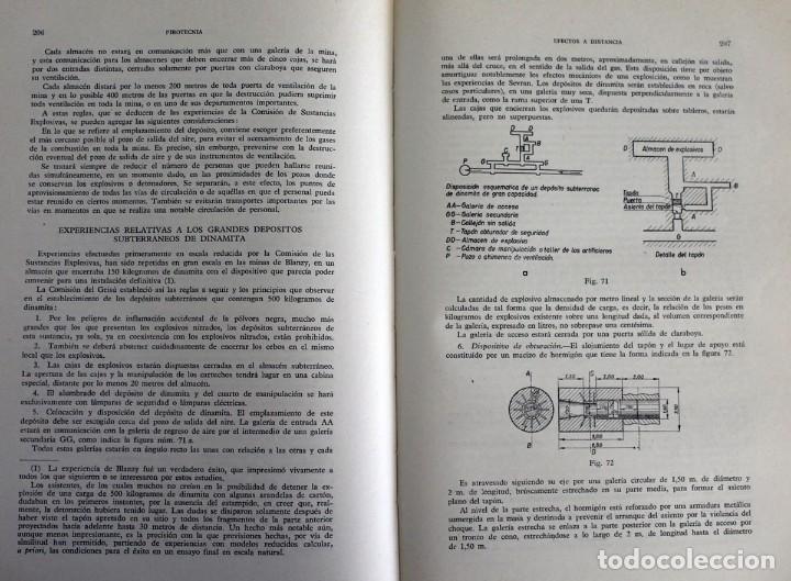 Libros de segunda mano: Pirolog&iacute;a. Antonio Blanco. Utilizaci&oacute;n racional de los explosivos - Foto 8