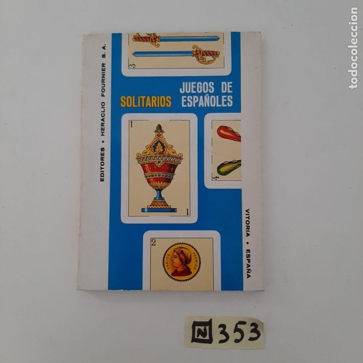 Libros de segunda mano: Solitarios Juegos de Espa&ntilde;oles - Foto 1