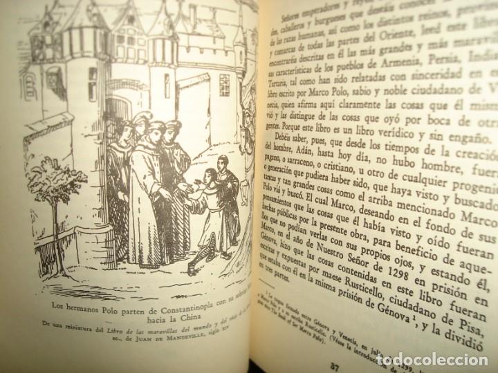 Libros de segunda mano: 161- LOS VIAJES DE MARCO POLO - EDICIONES PEUSER - 1958 - Foto 4
