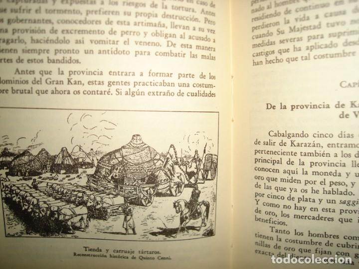 Libros de segunda mano: 161- LOS VIAJES DE MARCO POLO - EDICIONES PEUSER - 1958 - Foto 7