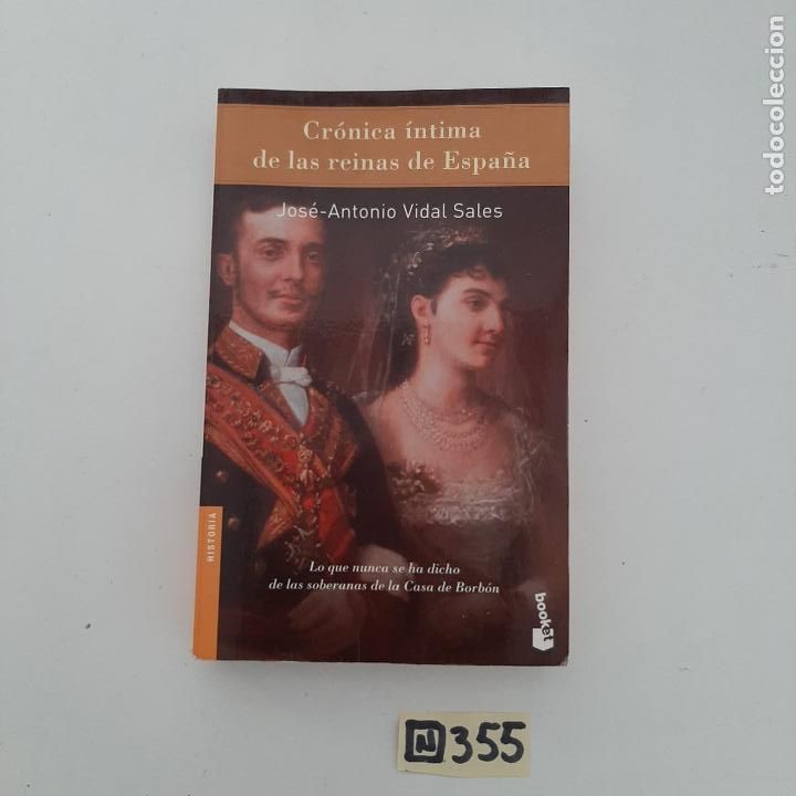 Libros de segunda mano: Cr&oacute;nica &iacute;ntima de las reinas de Espa&ntilde;a - Foto 1