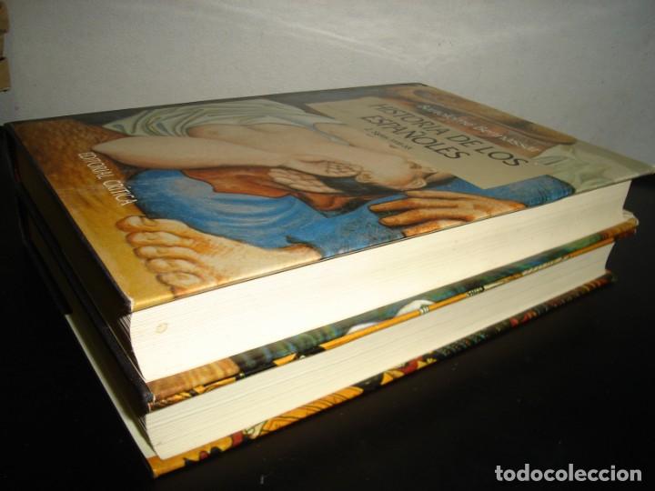 Libros de segunda mano: 161- HISTORIA DE LOS ESPA&Ntilde;OLES - BARTOLOM&Eacute; BENNASSAR - LOS 2 TOMOS - Foto 3