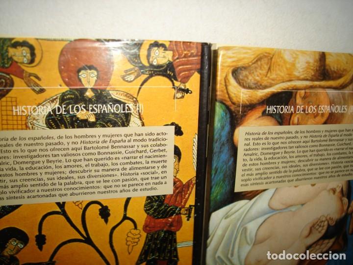 Libros de segunda mano: 161- HISTORIA DE LOS ESPA&Ntilde;OLES - BARTOLOM&Eacute; BENNASSAR - LOS 2 TOMOS - Foto 4