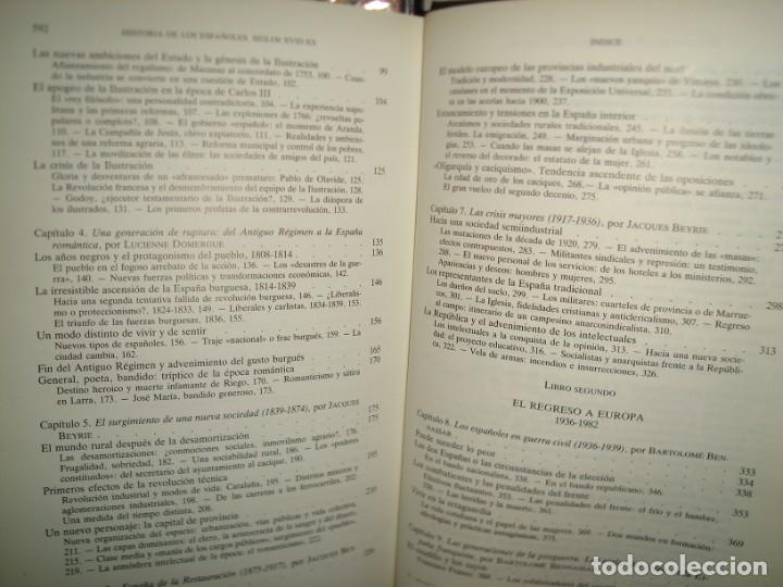 Libros de segunda mano: 161- HISTORIA DE LOS ESPA&Ntilde;OLES - BARTOLOM&Eacute; BENNASSAR - LOS 2 TOMOS - Foto 9