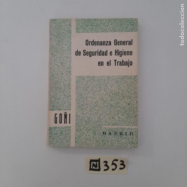 Libros de segunda mano: Ordenanza general de seguridad e higiene en el trabajo - Foto 1