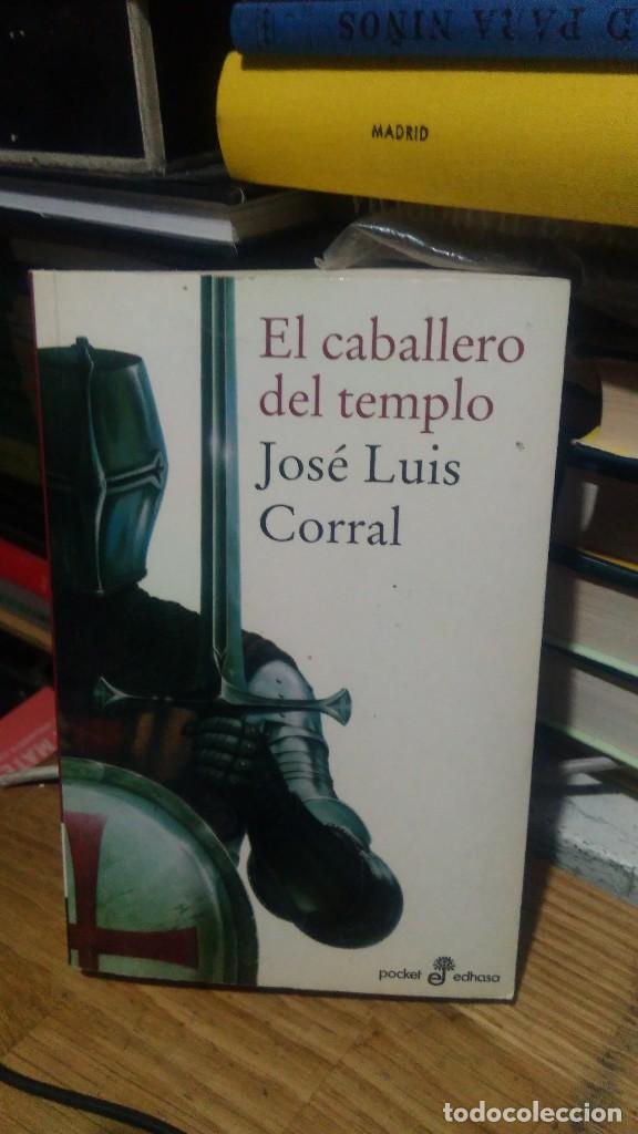 Libros de segunda mano: EL CABALLO DEL TEMPLO, JOS&Eacute; LUIS CORRAL, ED. POCKET EDHASA - Foto 1