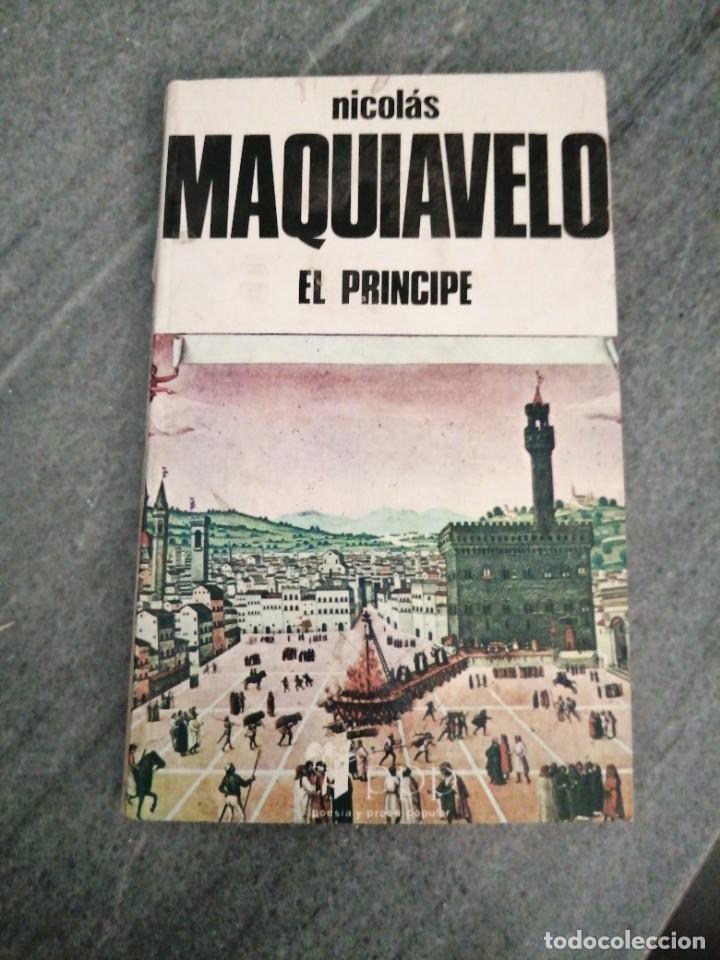 Libros de segunda mano: Libro Nicol&aacute;s Maquiavelo El pr&iacute;ncipe ediciones Busma - Foto 1