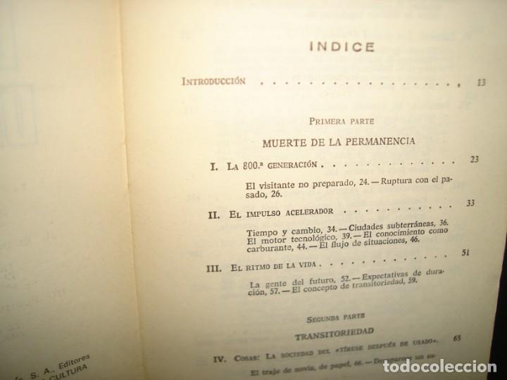 Libros de segunda mano: 25- EL SHOCK DEL FUTURO - ALVIN TOFFLER - Foto 4