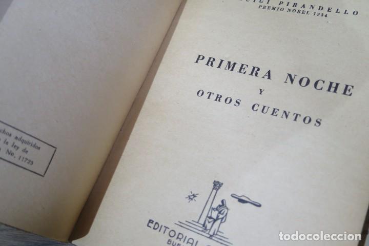Libros de segunda mano: Primera noche y otros cuentos. PIRANDELLO - Foto 3