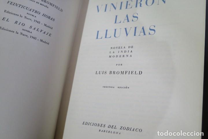 Libros de segunda mano: Vinieron las lluvias. Bromfield - Foto 2