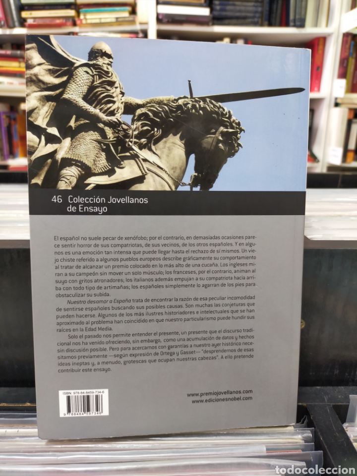 Libros de segunda mano: NUESTRO DESAMOR A ESPA&Ntilde;A - JUAN PEDRO APARICIO - Foto 2