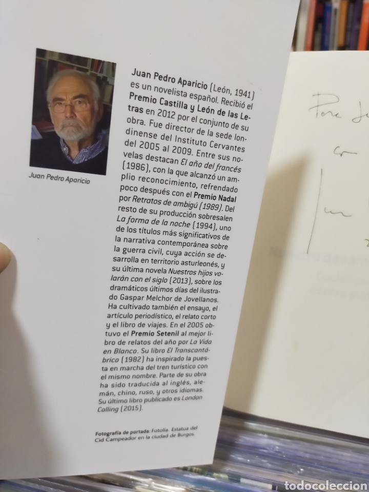 Libros de segunda mano: NUESTRO DESAMOR A ESPA&Ntilde;A - JUAN PEDRO APARICIO - Foto 5