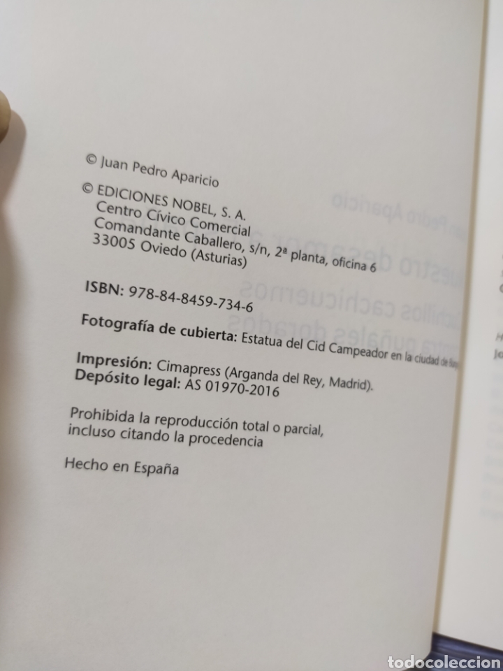 Libros de segunda mano: NUESTRO DESAMOR A ESPA&Ntilde;A - JUAN PEDRO APARICIO - Foto 7