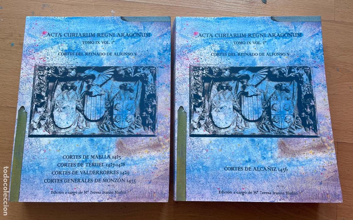 Libros de segunda mano: ACTA CURIARUM REGNI ARAGONUM 2 Tomos - Foto 1
