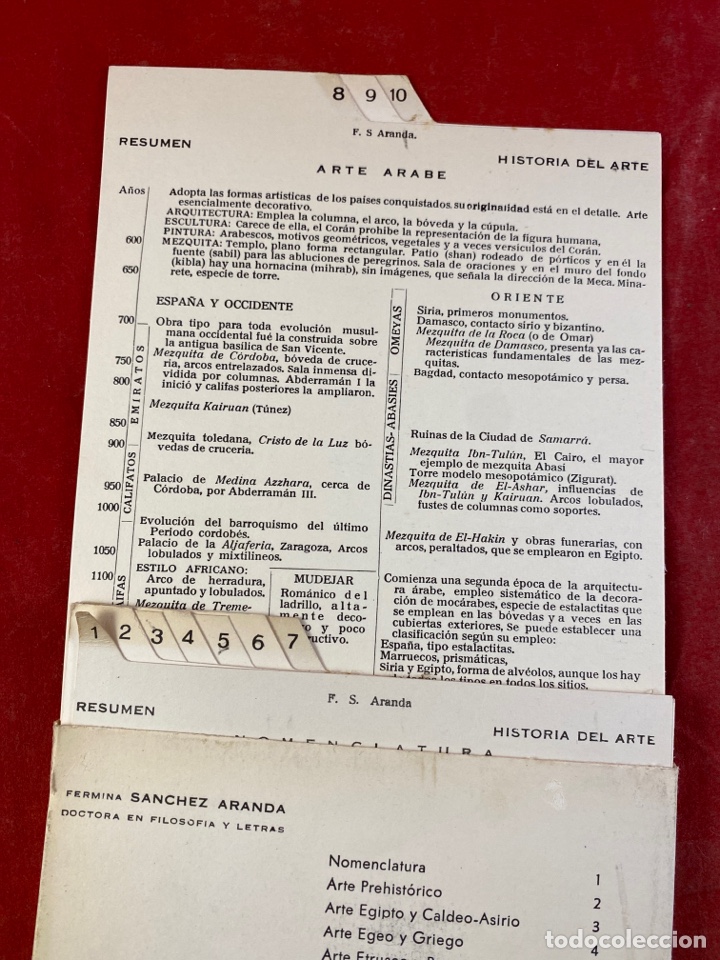 Libros de segunda mano: Resumen de historia del arte FERMINA S&Aacute;NCHEZ ARANDA - Foto 2
